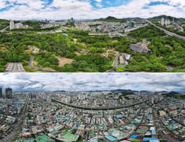 공급적정성: 1인당 6㎡ 초과/미달 면적